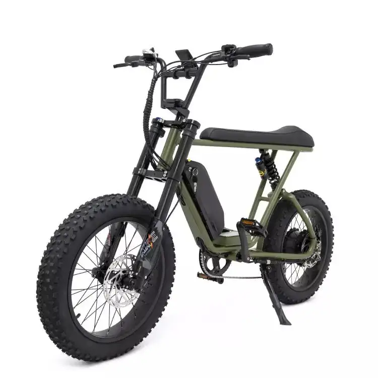 2023 New Mario Ebike 48V 750W 1000W Sport Fat Tire Electric Mountain Bike Full Suspension E Bike
