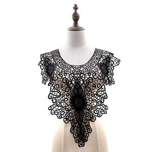 New Design Milk Silk Pearl Beads <strong>Lace</strong> <strong>Collar</strong> L01 - Product Image 2