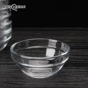 Beauty Planet all'ingrosso prezzo speciale ciotola acrilica trasparente Hotel lavaggio a mano viso ciotole piccola maschera facciale ciotola - Product Image 3