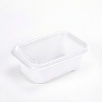 Boîte à gâteaux élégante en plastique avec couvercle transparent pour emballage de biscuits, muffins, pâtisseries de luxe et desserts