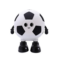 Lampe de chevet LED en silicone pour enfants, protection oculaire, contrôle tactile, éclairage décoratif pour chambre de garçon, idéale pour les fans de football