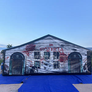 Conception populaire de zombie de labyrinthe de maison hantée d'<span class=keywords><strong>horreur</strong></span> de haute qualité gonflable pour Halloween - Product Image 5