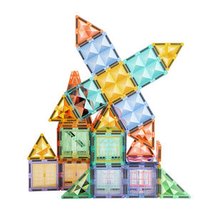 Scultura magnetica intelligente per bambini di vendita calda blocca <span class=keywords><strong>giochi</strong></span> di costruzione di plastica per campi da gioco set confezionati - Product Image 3