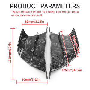 Alerón Aerodinámico de Fibra de Carbono de Alta Calidad para Motocicleta Deportiva, Suministro de Fábrica, para S1000RR R15 V4 - Product Image 2