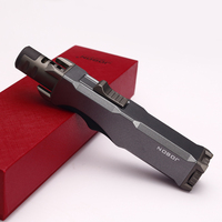 Briquet torche JOBON en gros avec logo personnalisé, à gaz butane turbo, flamme réglable, rechargeable, coffret cadeau, pour cuisine, extérieur, cadeaux promotionnels