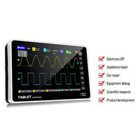 Oscilloscope numérique tablette FNIRSI-1013D P4100, double canal, bande passante 1GS/s, fréquence d'échantillonnage, mini oscilloscope numérique tablette