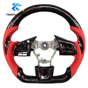 Volante Deportivo Personalizado de Fibra de Carbono Azul con Luces LED para Subaru Legacy/BRZ/<span class=keywords><strong>Impreza</strong></span>/WRX <span class=keywords><strong>STI</strong></span>/Forester 2016 2017 2018 2019 2020 2021 <span class=keywords><strong>2023</strong></span> - Product Image 1