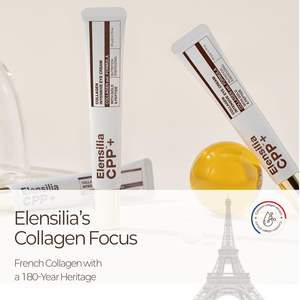 Crema Contorno de Ojos Elensilia con Colágeno, Ácido Hialurónico y Péptidos de Oro 20G, Antiarrugas Coreana para Todo Tipo de Piel - Product Image 4