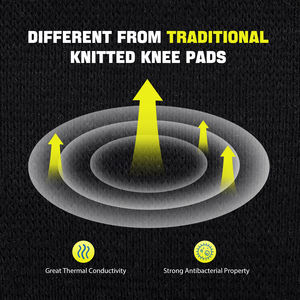 Genouillères de volley-ball avec coussin de haute protection pour volley-ball, course à pied, nettoyeur de maison, travailleur, haltérophilie, danseur - Product Image 6