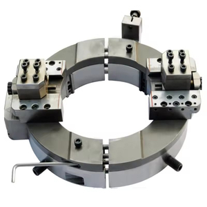 Biselador automático <span class=keywords><strong>de</strong></span> tuberías <span class=keywords><strong>de</strong></span> 22 pulgadas, marco dividido, neumático, accionado por aire, para cortar y biselar, aluminio, <span class=keywords><strong>PVC</strong></span> y plástico, 1 unidad - Product Image 3