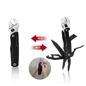 Qxoutdoor açık katlama 11-in-1 alman tarzı çok aracı pense hayatta kalma bıçağı İşlevli anahtarı pense ile anahtarı - Product Image 6