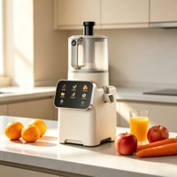 Extracteur de jus lent à écran tactile, presse-fruits à froid, certifié CE LFGB, directement de l'usine, coopération avec les distributeurs en gros