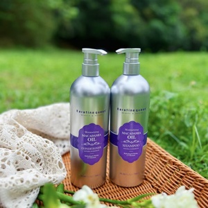 Argan Oil Keratin Repair Hair Treatment Natural Organic Deep Repair Damaged Hair <b>Shampoo</b> and Conditioner Set - Product Image 2