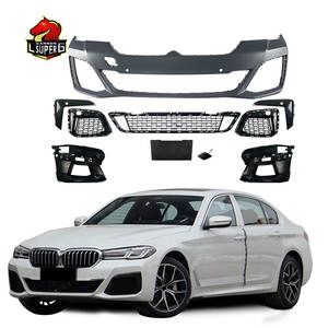 Parachoques Deportivo M para <span class=keywords><strong>BMW</strong></span> Serie 5 G30 LCI <span class=keywords><strong>525</strong></span> 530 535i 2022, Parachoques Delantero, Parachoques Trasero, Faldones Laterales, Kit de Carrocería M-Tech - Product Image 1