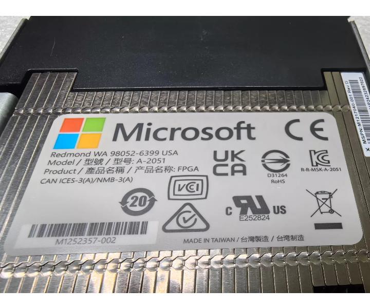 98052-6399 2* FPGA M1252357-002 100G Microsofts QSFP28 A-2051