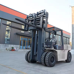 Montacargas Diésel Powston PDF-60D a Precio de Fábrica, Motor de Alta Calidad, Mástil de Tres Etapas, Certificación CE ISO, Neumático Sólido, 10 Toneladas - Product Image 3