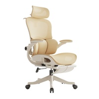 Chaise ergonomique avec support lombaire, chaise d'ordinateur, chaise de jeu, chaise de bureau à domicile, chaise d'étude pour femmes, inclinable en nylon, réglable en hauteur