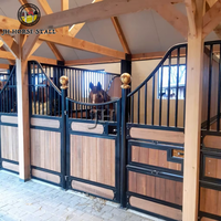 Panneaux avant de box pour chevaux en gros – Fabricants de panneaux en bois et bambou pour écuries