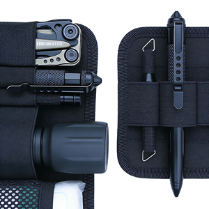 Organisateur d'accessoires modulaires pour sac tactique, porte-clés, crochets utilitaires, attaches, portable et léger, vente en gros - Product Image 6