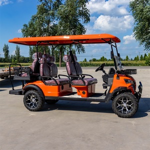 Carro de Club de Alto Rendimiento para 6 Personas, Todoterreno, con Batería de Litio, Equipado con un Potente Motor de 72V para la Comunidad - Product Image 3