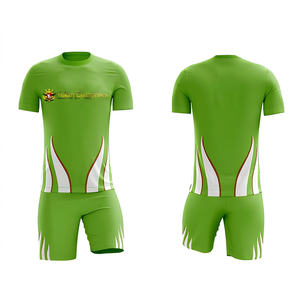 Ensemble d'uniformes de football professionnels de haute qualité en nylon respirant et léger, fabriqués au Pakistan, pour hommes, coupe ajustée - Product Image 1