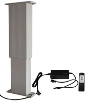 Kolom Pengangkat Listrik SLA-LC01 4000N Motor DC Aktuator Linear untuk Meja Kursi Sofa dengan Stroke yang Dapat Disesuaikan OEM