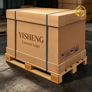Scatola di Imballaggio in Cartone Ondulato Resistente, Dimensioni Personalizzate per Pallet, Impermeabile e Antiurto, Uso Industriale, Produzione di Fabbrica, Vendita all'Ingrosso - Product Image 3