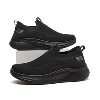 EG6101 Chaussures décontractées respirantes pour hommes, style slip-on, légères et confortables, idéales pour la marche