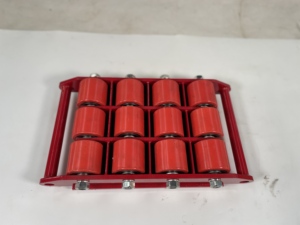 Chariot de manutention efficace avec roues en acier pour machines lourdes - Product Image 4