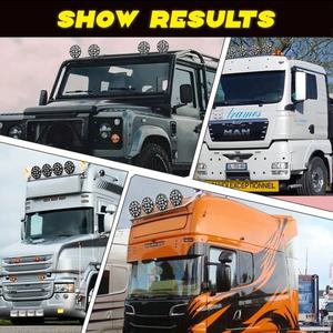 9 pouces 120W rond Led panneau de plafond Luces Led Para <span class=keywords><strong>Camion</strong></span> 9 pouces Led conduite lumière <span class=keywords><strong>4x4</strong></span> voiture blanc ambre SUV ATV tracteur bateau - Product Image 3