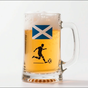 Verre à bière moderne personnalisé en gros, incassable, avec décalcomanie sur mesure pour bar à domicile et brasserie - Product Image 2
