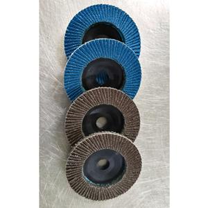 Herramientas Abrasivas, Disco de Láminas de Óxido de Aluminio para Pulir, Desbarbar y Acabado de Superficies, Grano 40-320, 4 Pulgadas, 5 Pulgadas - Product Image 1