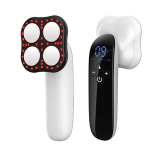 Upgraded 2.0 Handheld Body Sculpting Machine For Belly Legs Waist Butt 4 Massage Heads Larger Contact Surface Cellulite Massager