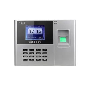 Machine de localisation par empreinte digitale, enregistreur biométrique, horloge, mesure/temps (N308)