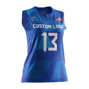 Ropa Deportiva Sublimada de Moda para Fisicoculturismo, Camiseta de Voleibol Sublimada, Ropa Deportiva para Mujer, Jersey de Voleibol - Product Image 3