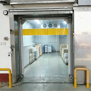 <span class=keywords><strong>Porte</strong></span> battante souple à fermeture amortie en PVC à faible bruit pour les zones industrielles et commerciales silencieuses - Product Image 5