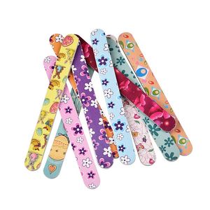 All'ingrosso carta vetrata lime per unghie per bambini lucidatura a dita colorati multi modelli fiore farfalla stampato doppio lato - Product Image 1