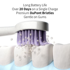 Cepillo de dientes eléctrico sónico de diseño personalizado y fábrica de cepillos de dientes recargables de color para uso en hoteles y hogares - Product Image 5