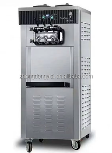 Automatic 3 Flavors Ice Cream <b>Maker</b> Ice Cream Equipment Commercial Soft Serve Self Cleaning Ice Cream Machine - Product Image 2