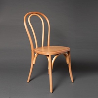 Moderner Wiener Thonet Café-Esszimmerstuhl aus Kunstharz, stapelbar für Hochzeiten, Restaurants, Bankette, Outdoor-Events und Villen