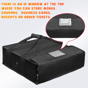 Pizza Bag Insulated Food Carrier 12 Inch Handle Thermal Cooler For Delivery - Product Image 3