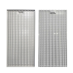 4 x 8 hydroponic fodder trays Roll table trays flexible hydroponic cover high quality abs plastic Bench Tray for Greenhouse