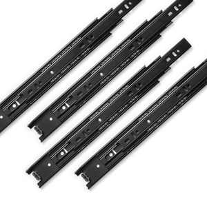Meilong Hardware Three-Rail 3507 Keyboard <strong>Bracket</strong> Extended Locking <strong>Drawer</strong> Slide Rail Bearing Dining - Product Image 4