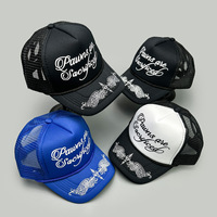 Casquettes Trucker Gothiques 'Pawns Are Sacrificed' pour Hommes et Femmes, Lot de 2, avec Ailes, en Maille, Snapback, Streetwear, Réglables, Nouveau Style