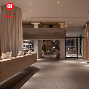 Conception de meubles d'hôtel sur mesure, armoires de présentation modernes, bureaux d'accueil élégants pour des espaces luxueux - Product Image 4