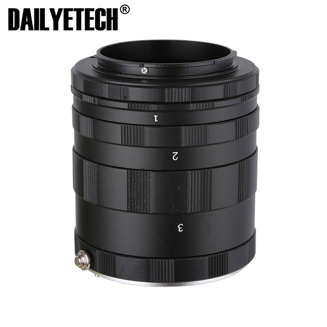 Dailyetech Camera Adapter Macro Extension Tube Ring for Nikon D7000 D7100 D5300 D5200 D5100 D5000 D3200 D3100 D3000 D90 D80 D70