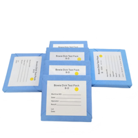 AZR MEDICAL Pack de test Bowie Dick pour stérilisation à la vapeur, sans plomb, jetable, certifié ISO9001, pour usage dentaire, médical et ophtalmique