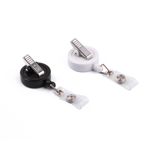 <span class=keywords><strong>Clip</strong></span> de cocodrilo giratorio QORI, personalizado, resistente, mosquetón, carrete de insignia - Product Image 1