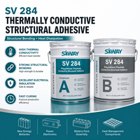 Adhésif structurel thermiquement conducteur en polyuréthane 2K OEM 1,2 W/m.k, colle PU bicomposante pour pack de batteries de véhicules électriques