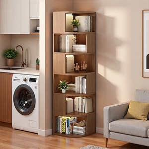 Buffets en bois, armoires de rangement, meubles d'angle modernes avec porte - Product Image 6